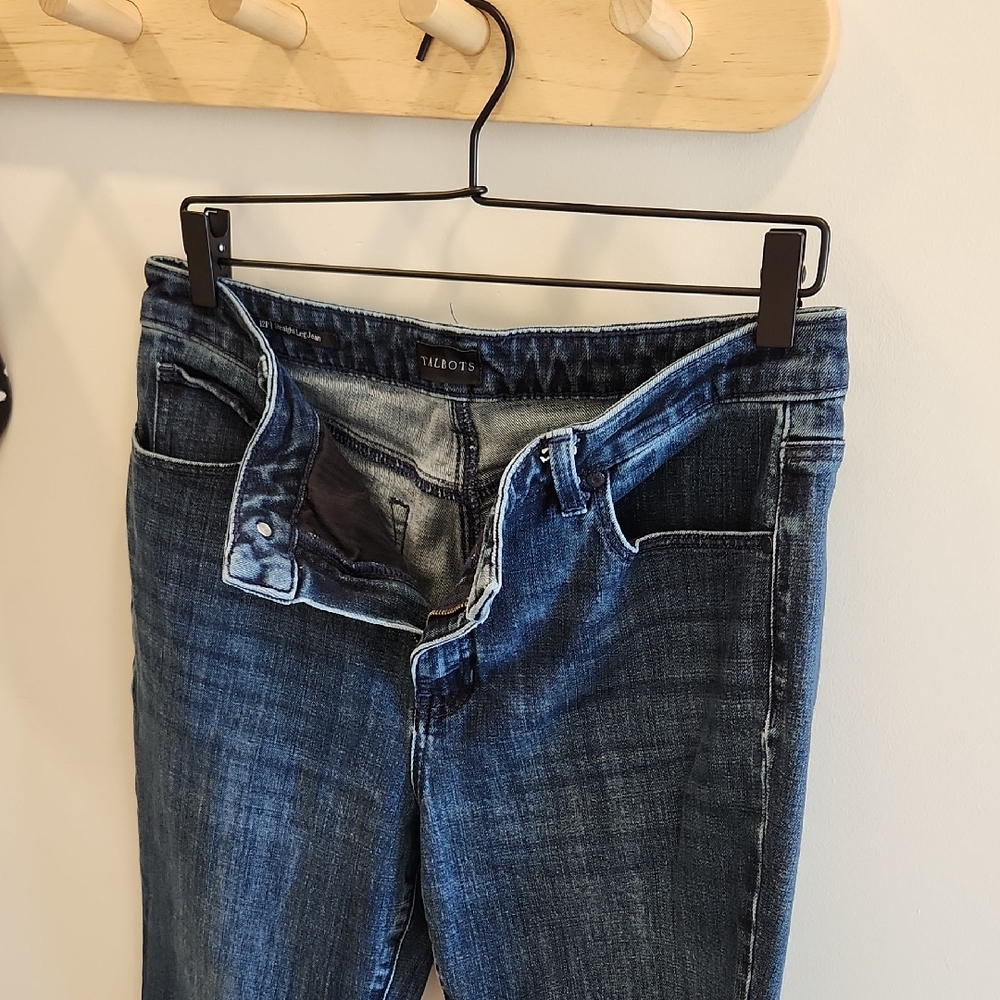 Talbots Dark Blue Straight Leg Jeans